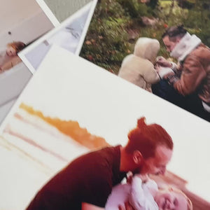 Custom Photo Flipbook Frame Animation Machine Hand-cranked Flipbook Box Photo Album with Light Anniversary Gifts